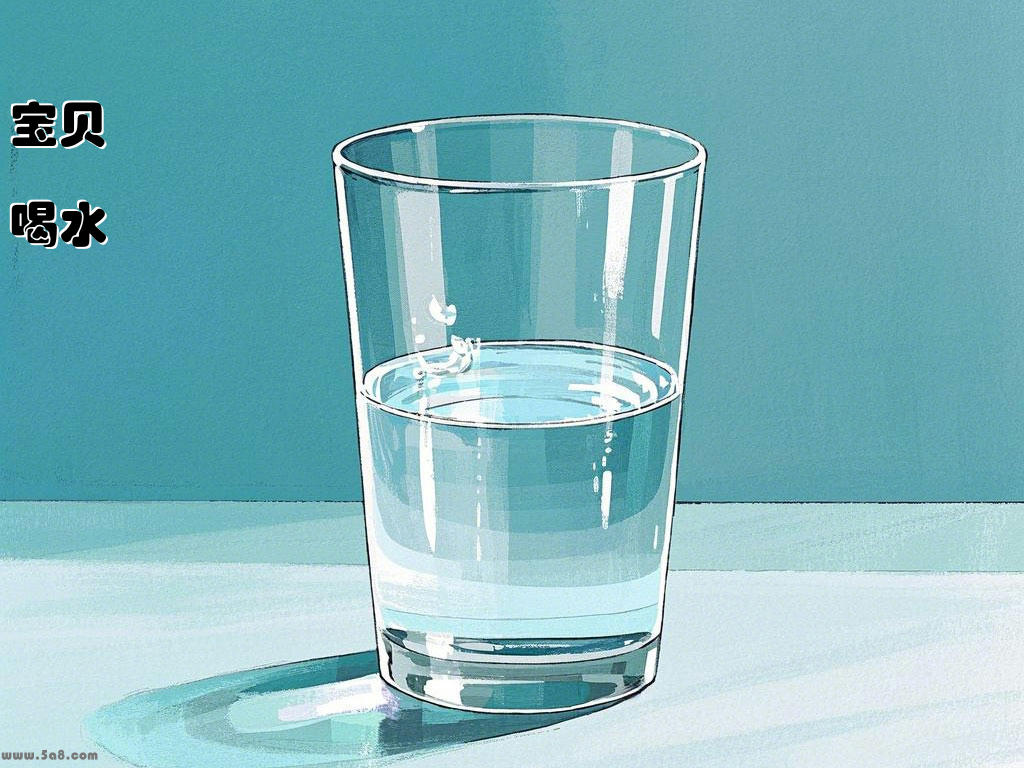 宝贝喝水