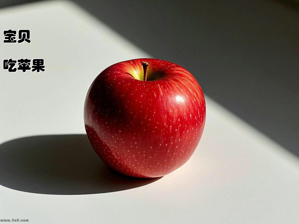 宝贝吃苹果
